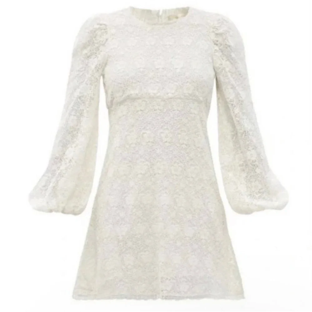 LoveShackFancy Leira Lace long sleeve
Mini Dress NEW - Picture 4 of 7